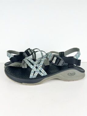Chaco ZX1 Classic Blue Gray Teal Sport Two Strap Performance Vibram Sandal